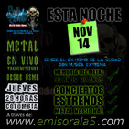 Punto Extremo MetalRadio Show 14 de Noviembre de 2019