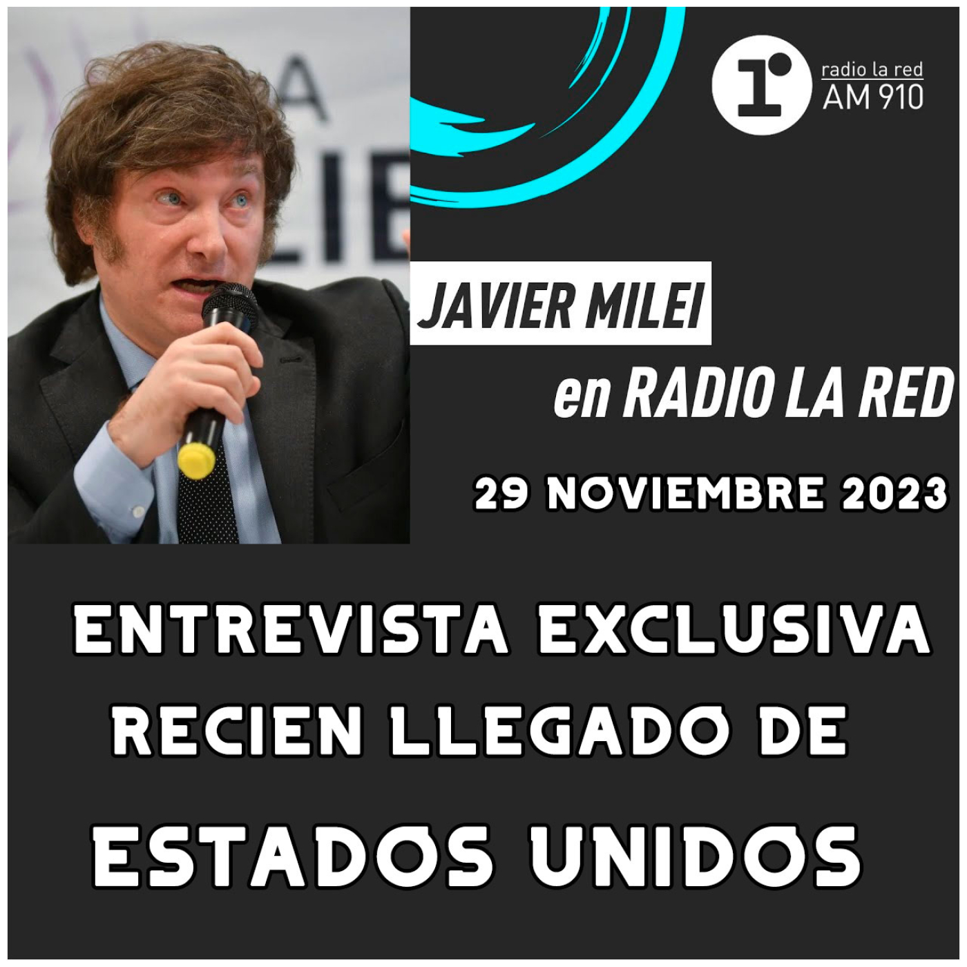 Audios Javier Milei. Entrevista A Javier Milei En Radio La Red Apenas ...