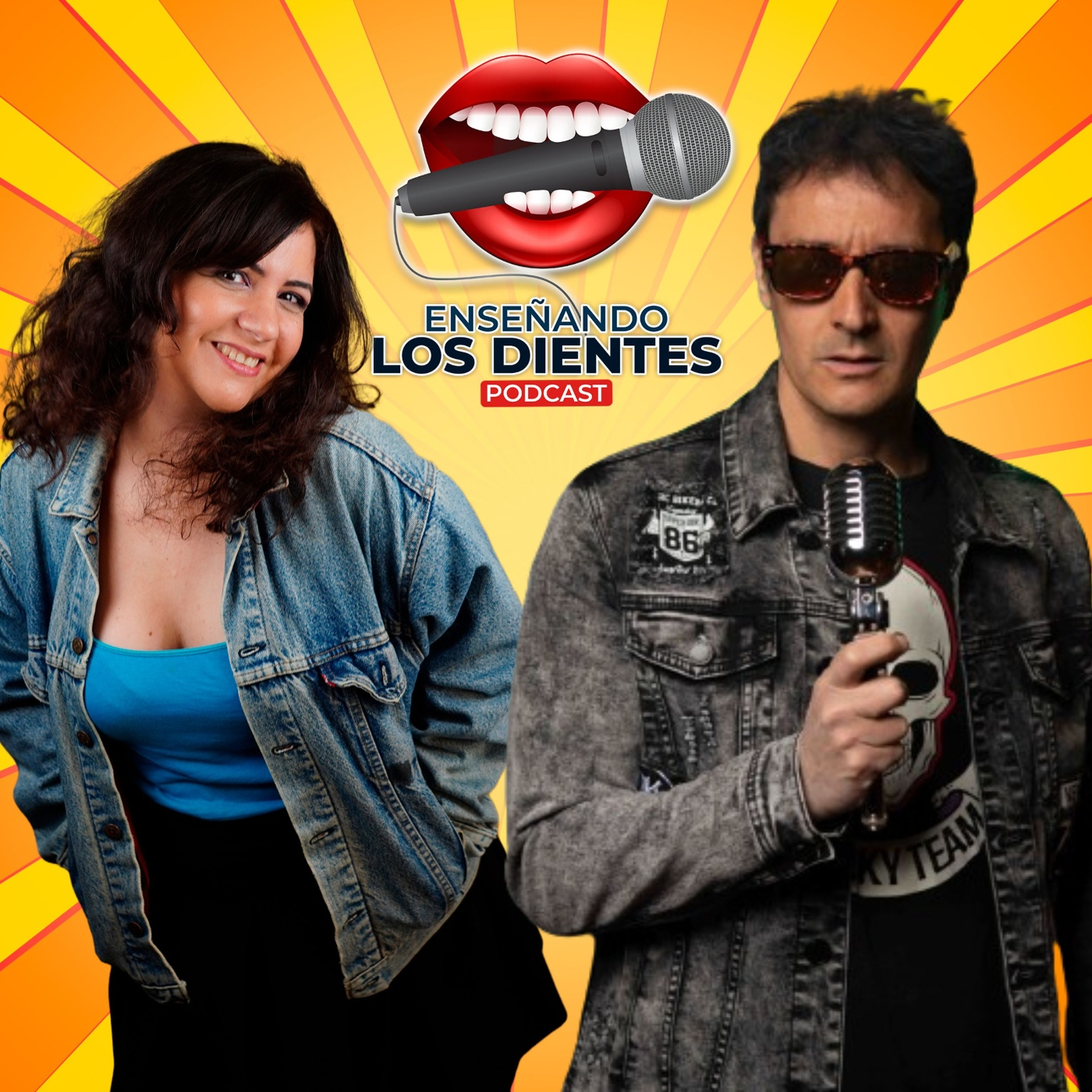 Enseñando los dientes