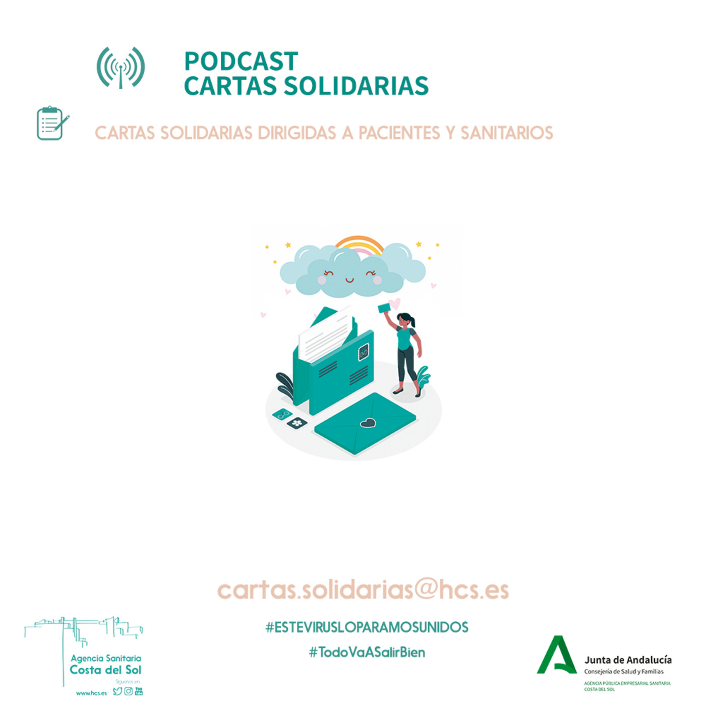 Cartas y dibujos solidarios