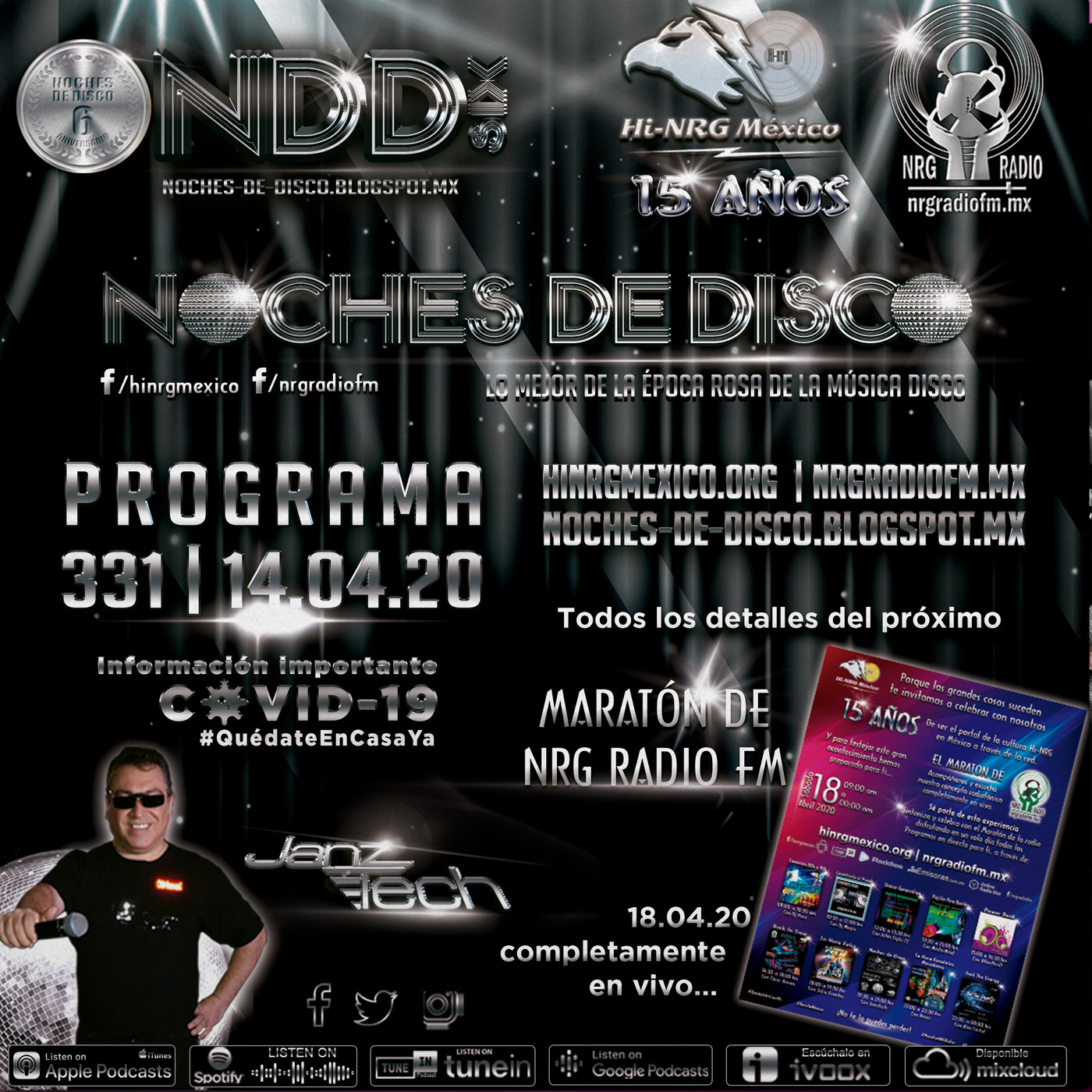 Noches de Disco de NRG Radio FM