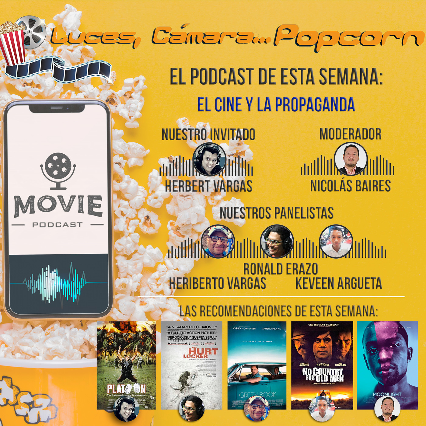 Luces Cámara Popcorn