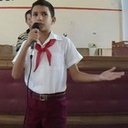 Fidel vive en pioneros guaimareños