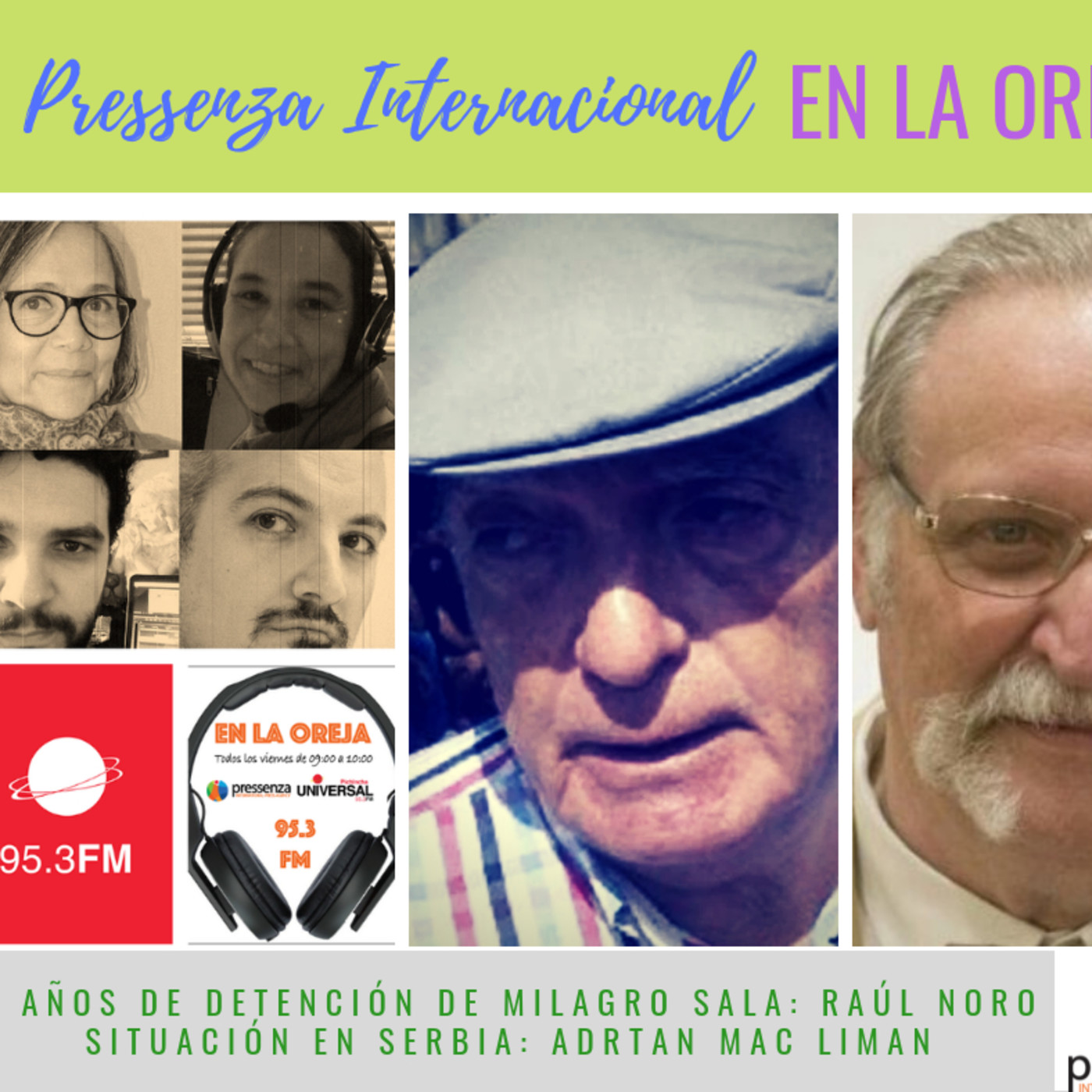 Pressenza Internacional en la oreja