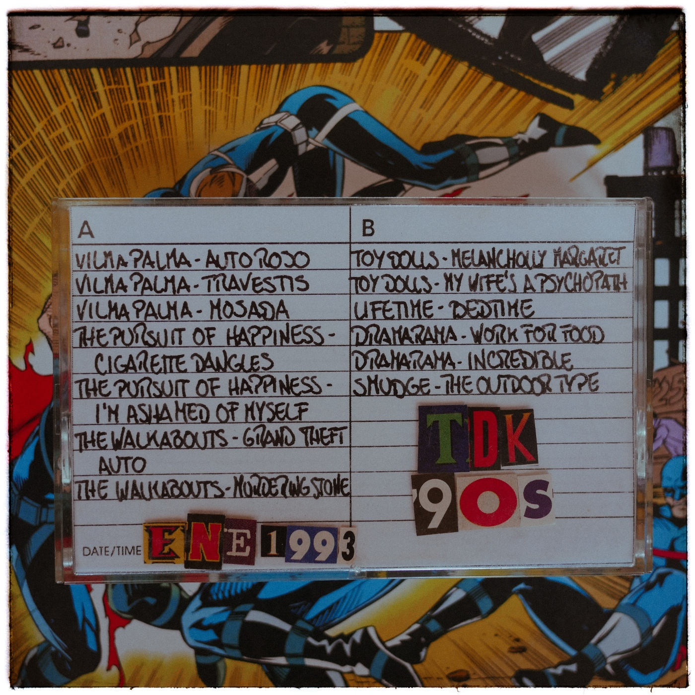 TDK 90s #134 - Enero 1993 (Vilma Palma - Toy Dolls - Dramarama) episode artwork
