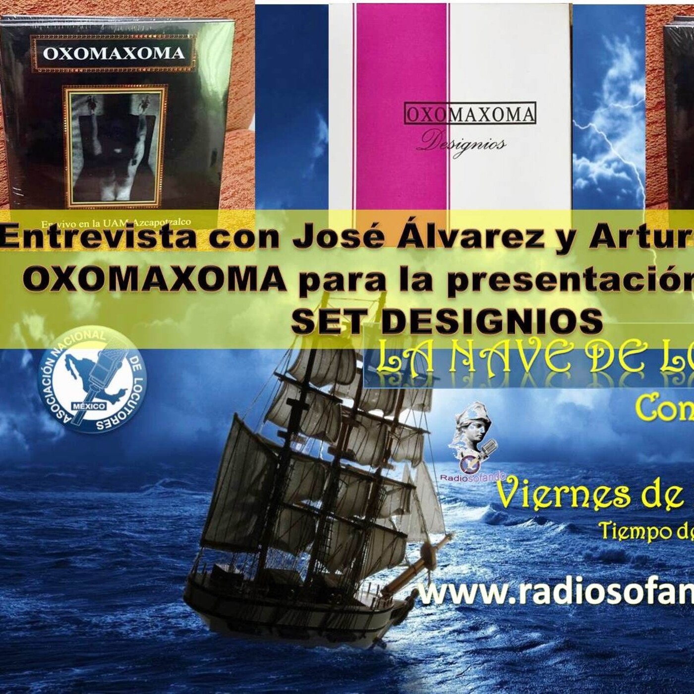 La Nave de los Locos_ENTREVISTA CON OXOMAXOMA_05-03-21 episode artwork