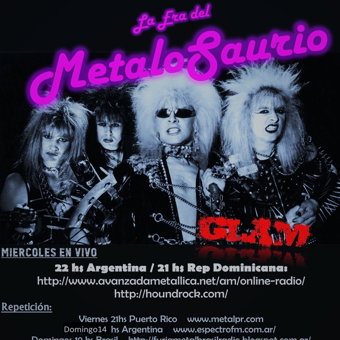 La Era del MetaloSaurio (Edicion 245) - Glam Metal episode artwork