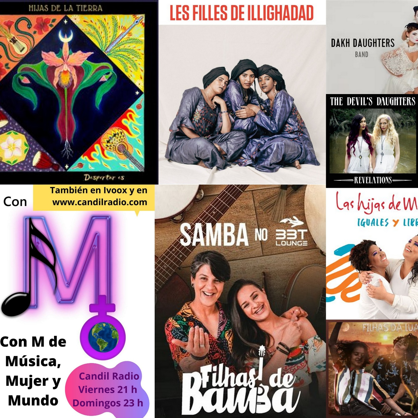Con M de Música Mujer y Mundo