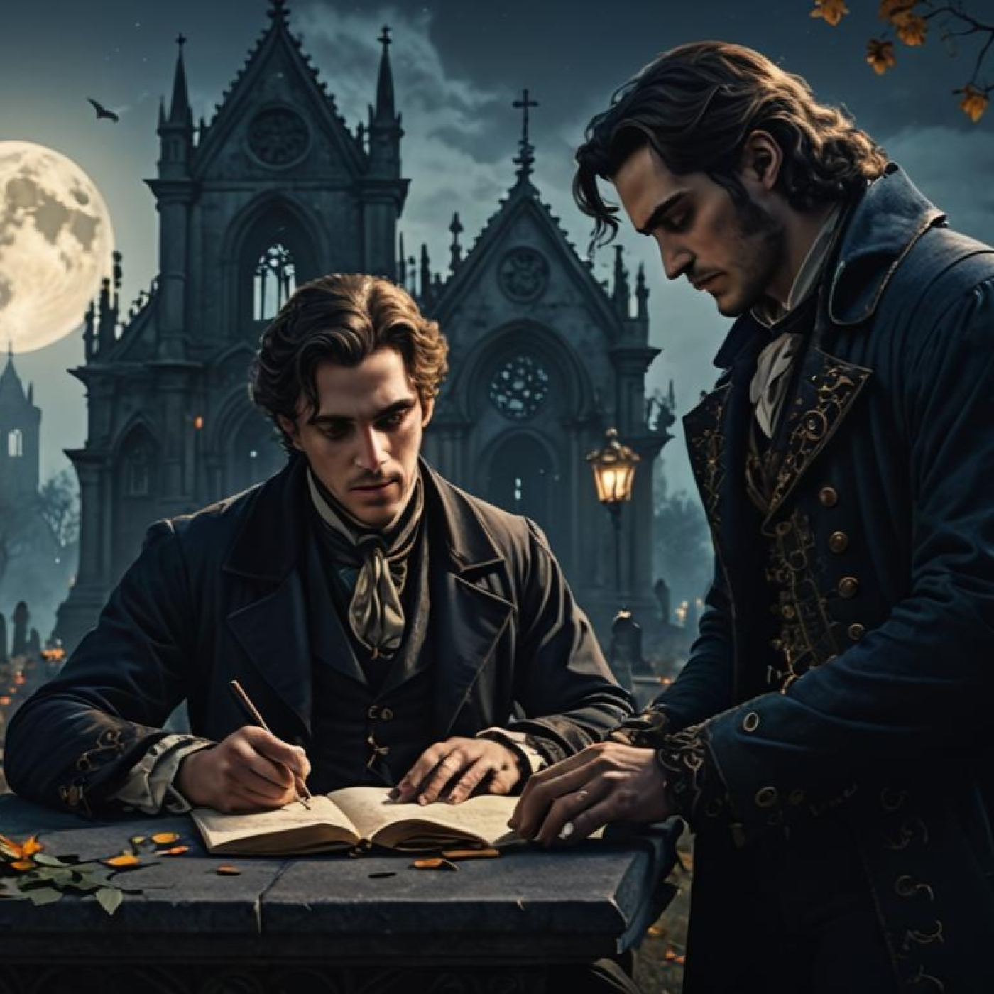 "Pensamientos nocturnos" de Edward Young y otros poetas de cementerio. episode artwork