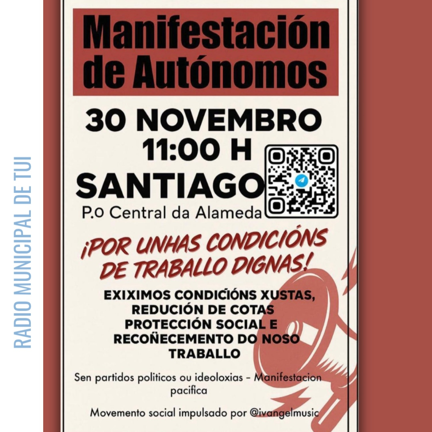 Ent. Belén Alonso, autónoma | Manifestación en Santiago episode artwork