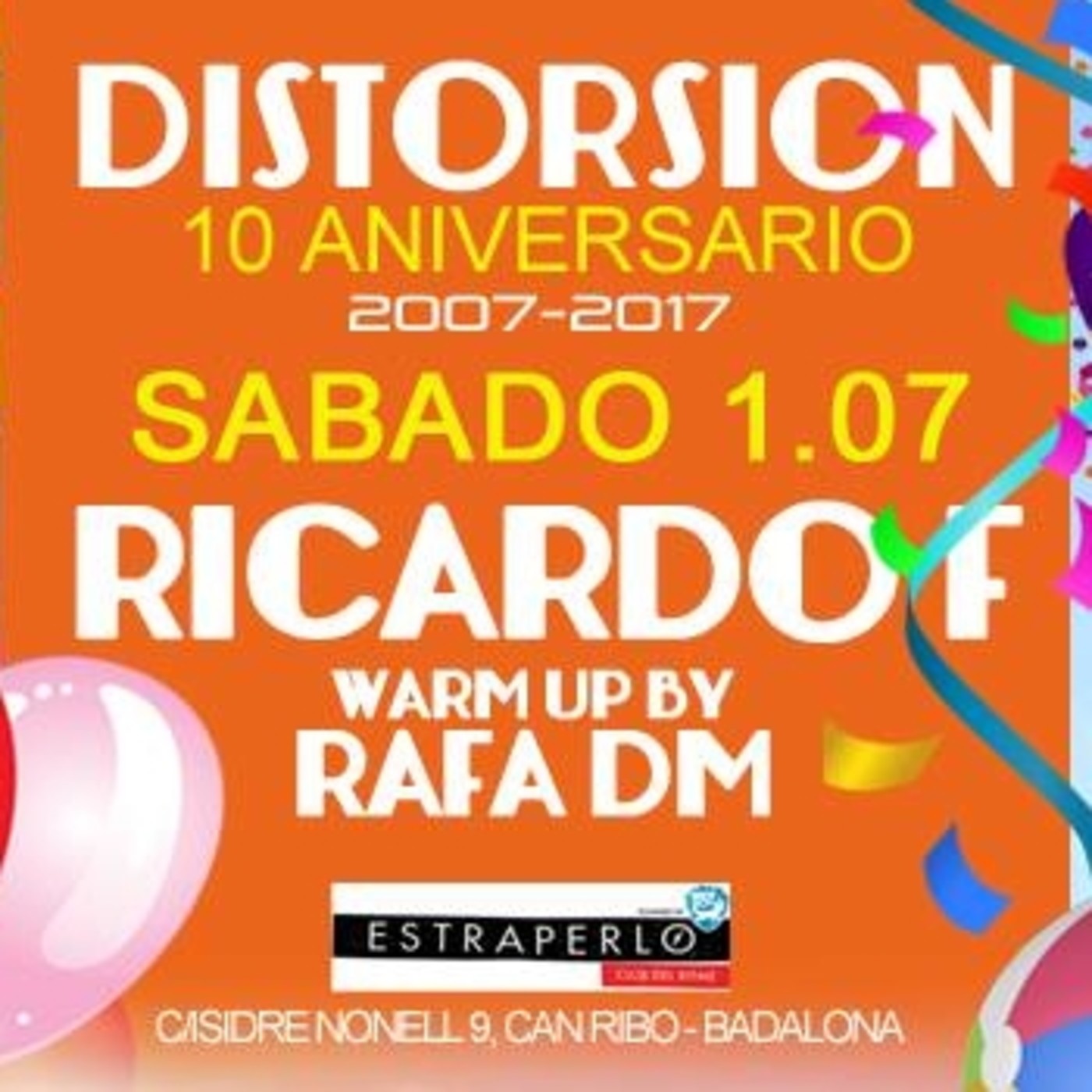 E.S.M by Dj Nau _29 junio 17 (especial 10 an?os Distorsion&RicardoF) episode artwork