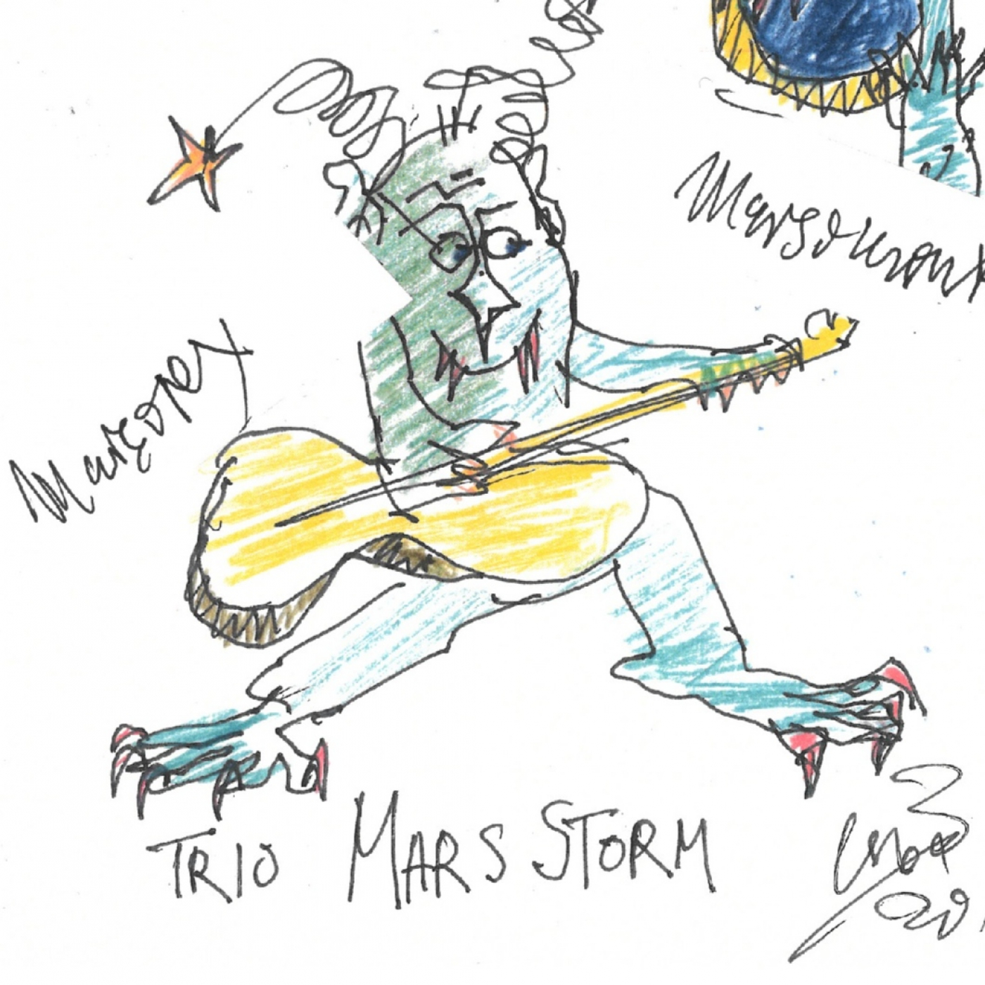 Marcianos que nos tocan las guitarras