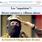 25 años del EZLN y la guerra de Chiapas.