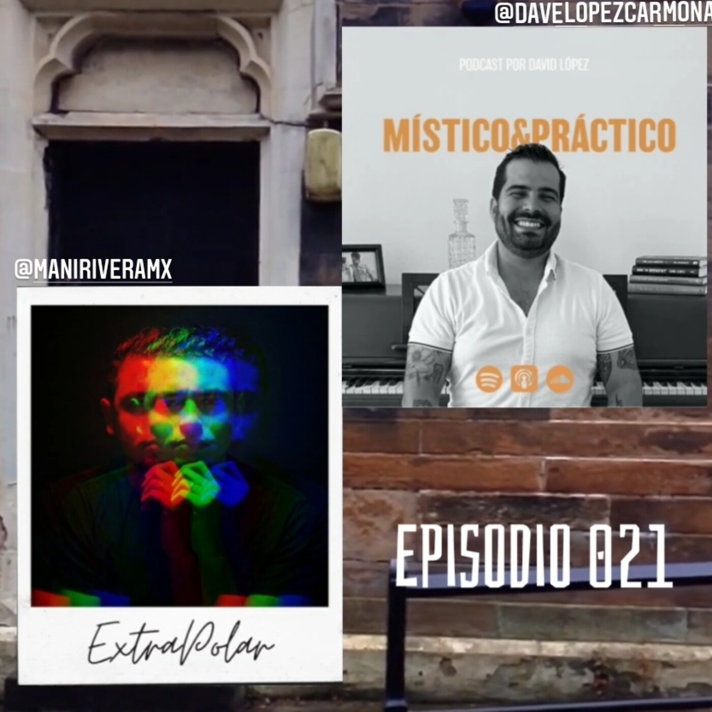021. "Místico y Practico"/ Con David López. 021. "Místico y Practico"/ Con David López.