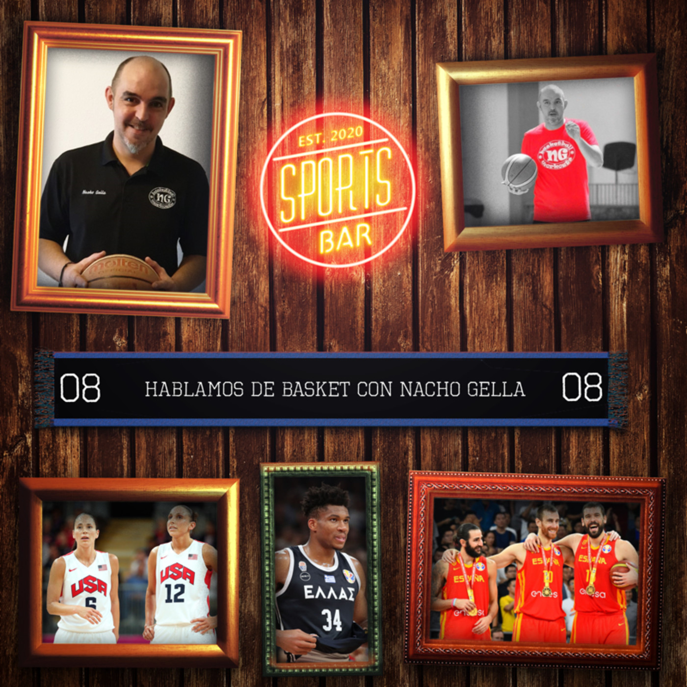 Episodio 8: Hablamos de Basket con Nacho Gella episode artwork