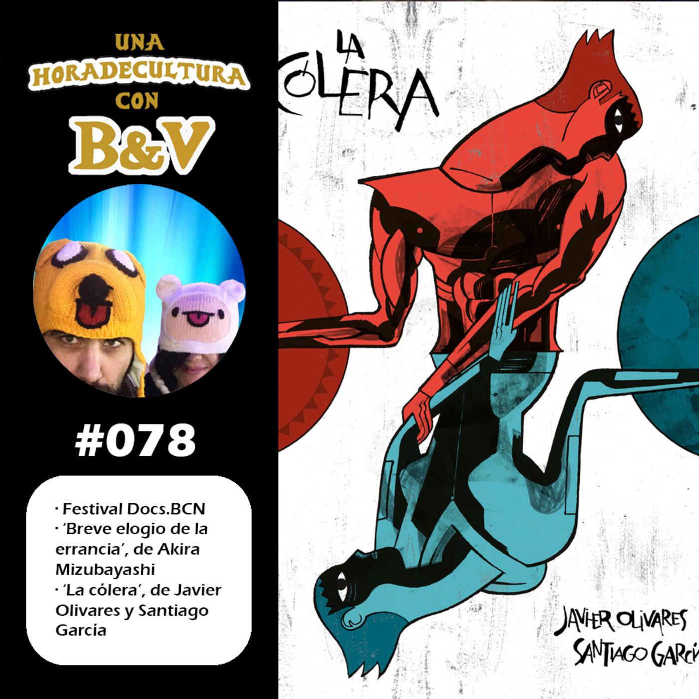 Una hora de cultura (con B&V) #078 - Festival Docs.BCN, Breve elogio de la errancia, La cólera episode artwork