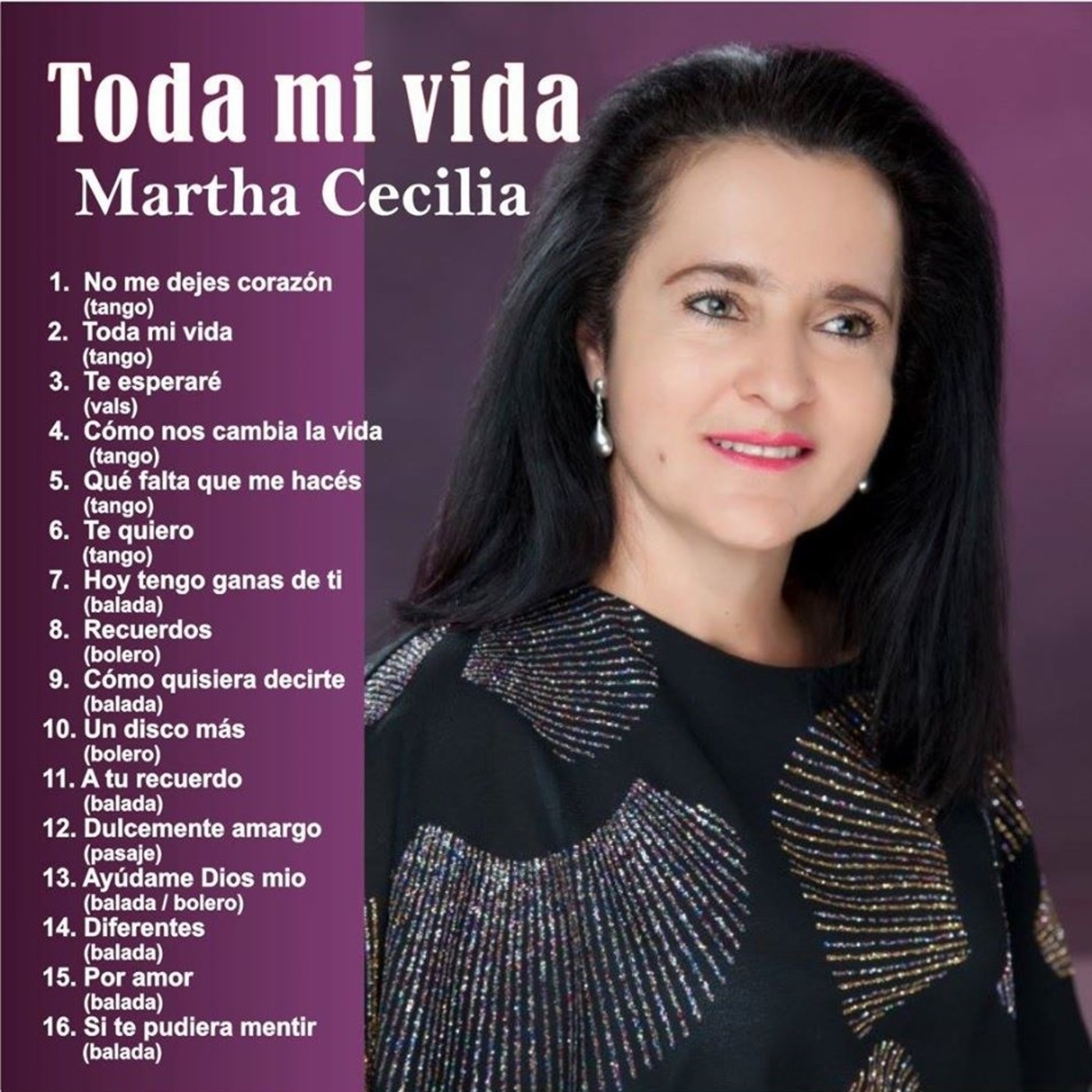 TODA MI VIDA - MARTHA CECILIA ZULUAGA