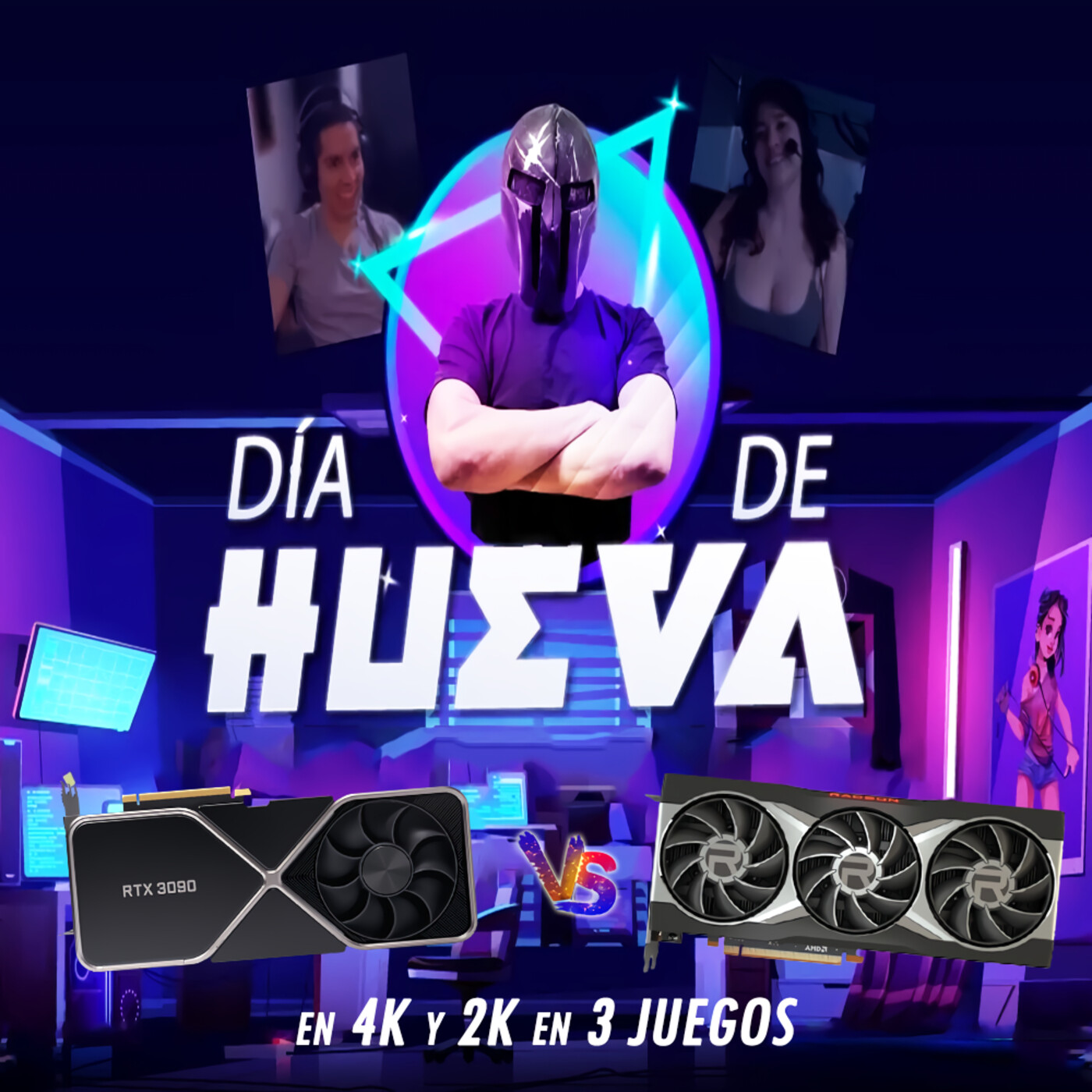 NVIDIA RTX 3090 vs Radeon RX 6900 XT en 4K y 2K en 3 Juegos ¿Conviene pagar más por la RTX 3090?