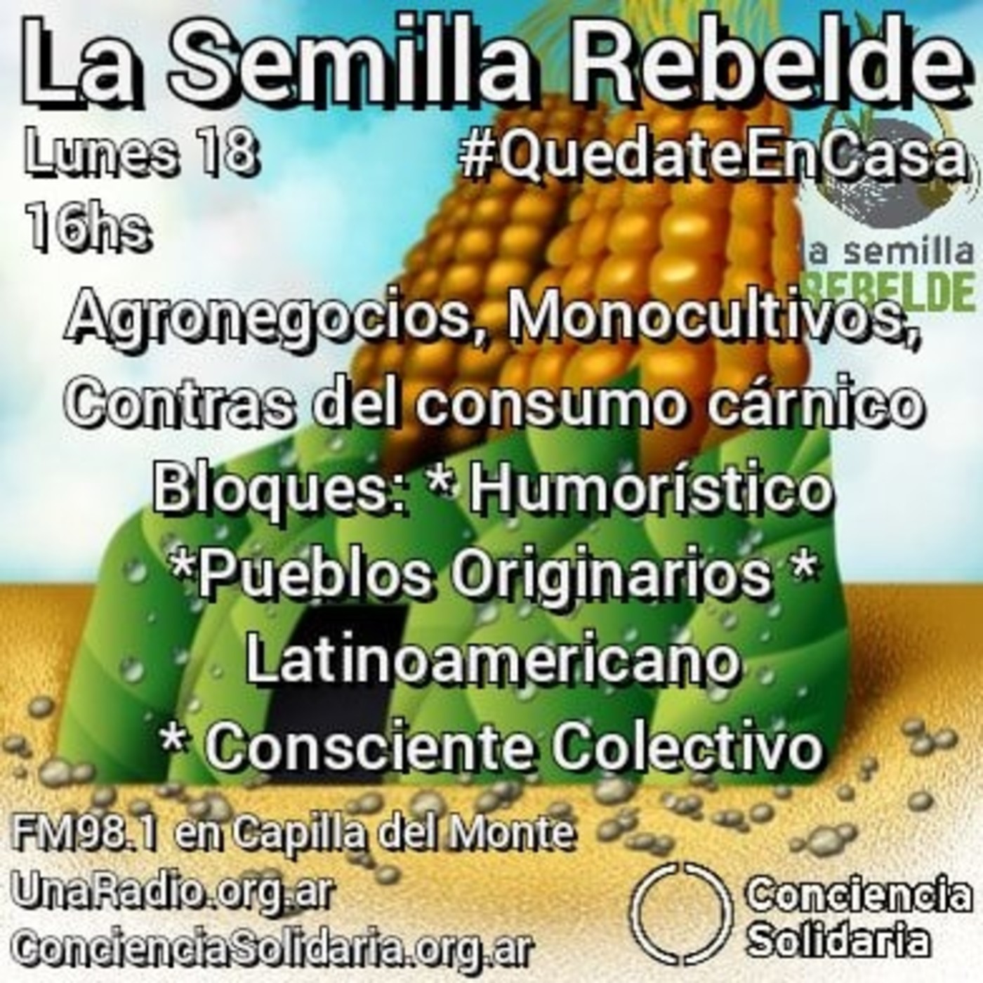 ¡#LaSemillaRebelde! 18.05.2020