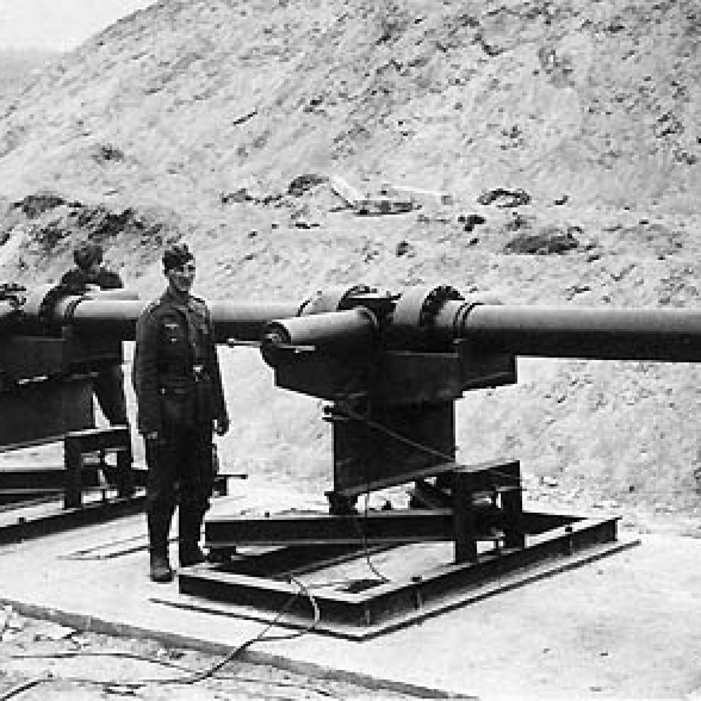 El cañón V3 de Hitler