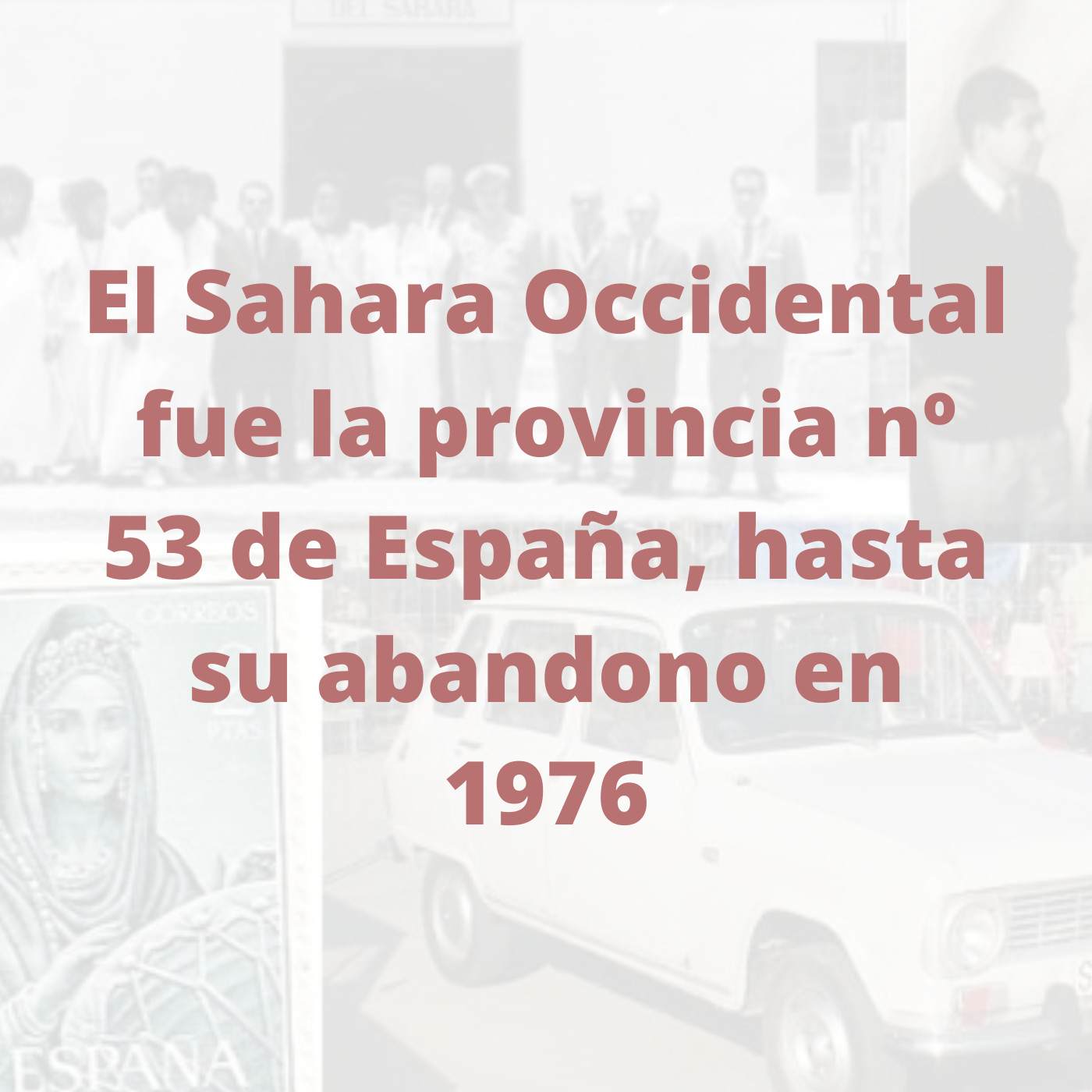 Una mirada al Sáhara Occidental