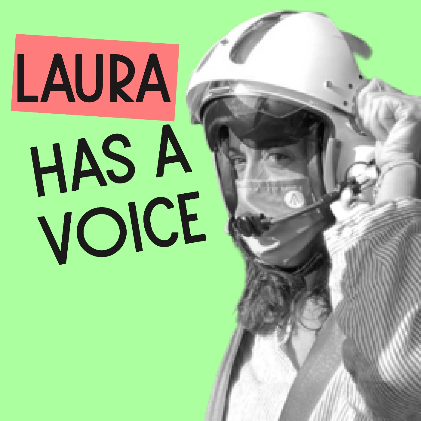 She has a voice