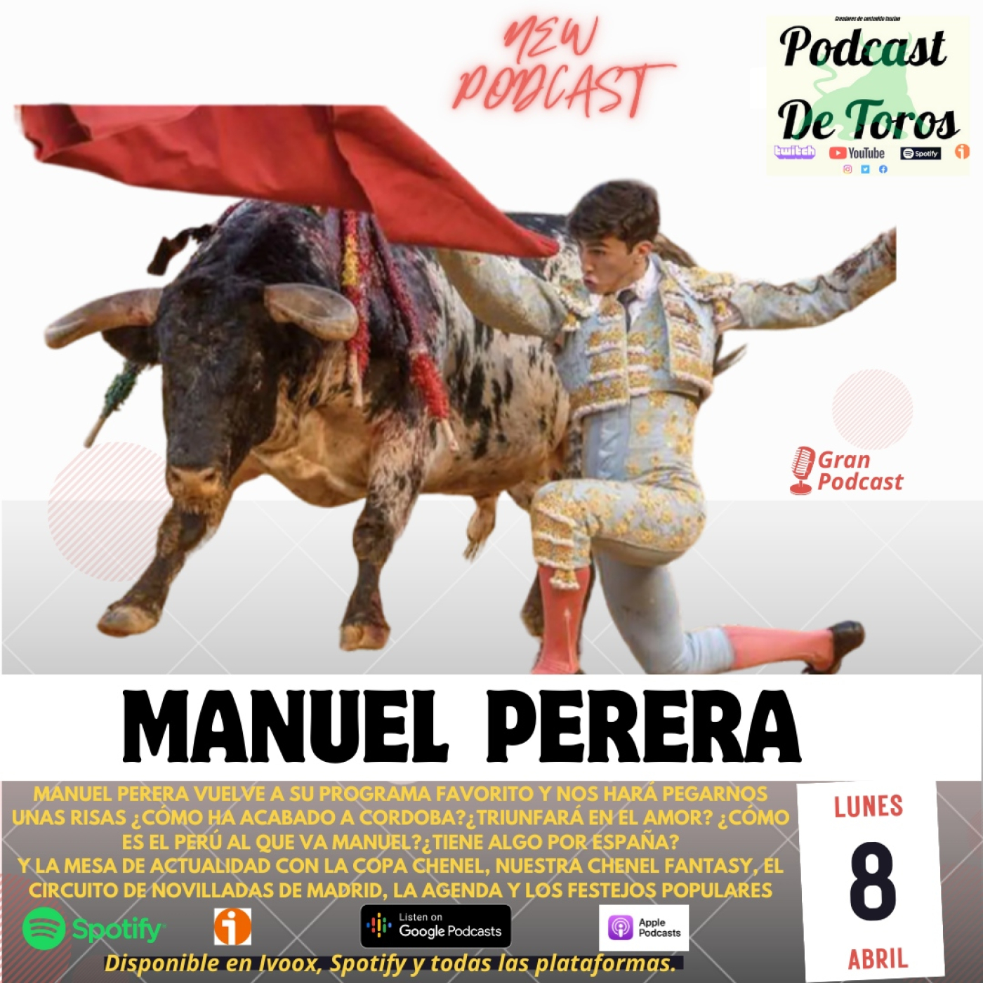 Podcast DE TOROS