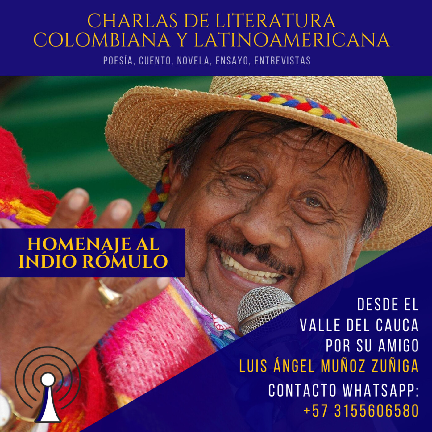 Charlas de literatura colombiana y latinoamericana