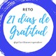 Reto 21 días de Gratitud DÍA 6