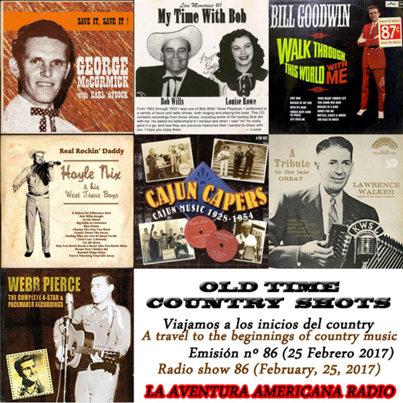 86- Old Time Country Shots (25 Febrero 2017)