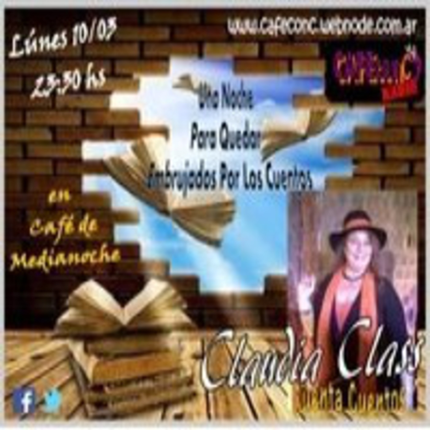 Programa Especial de Café de Medianoche, Cuentos junto a Claudia Class Programa Especial de Café de Medianoche, Cuentos junto a Claudia Class