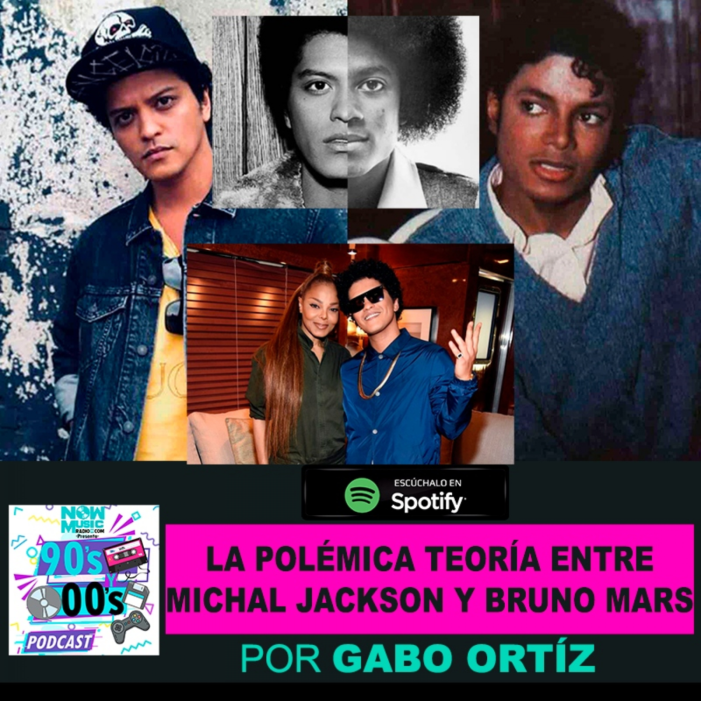 La polémica teoría entre Michael Jackson y Bruno Mars