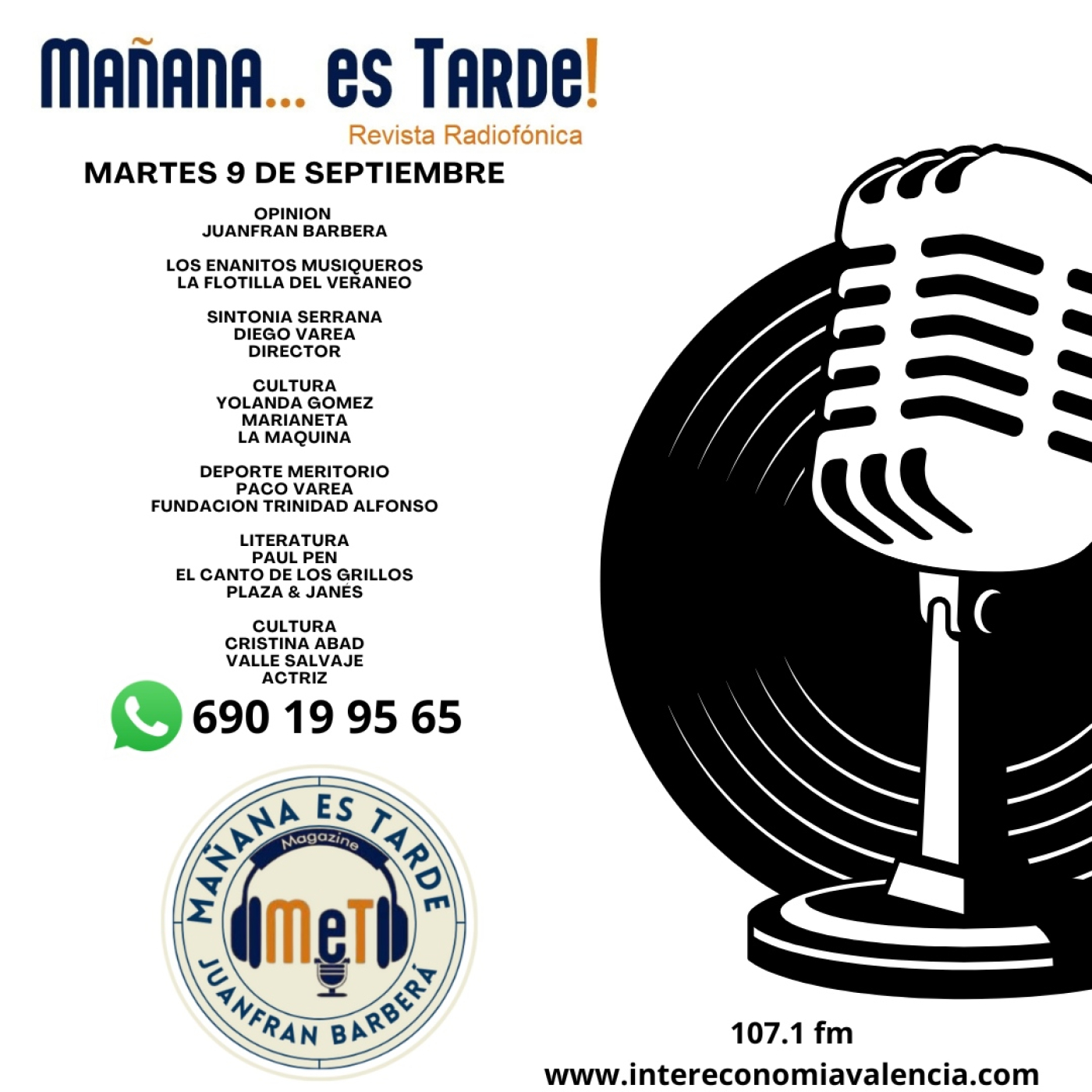 MAÑANA ES TARDE!!! MET