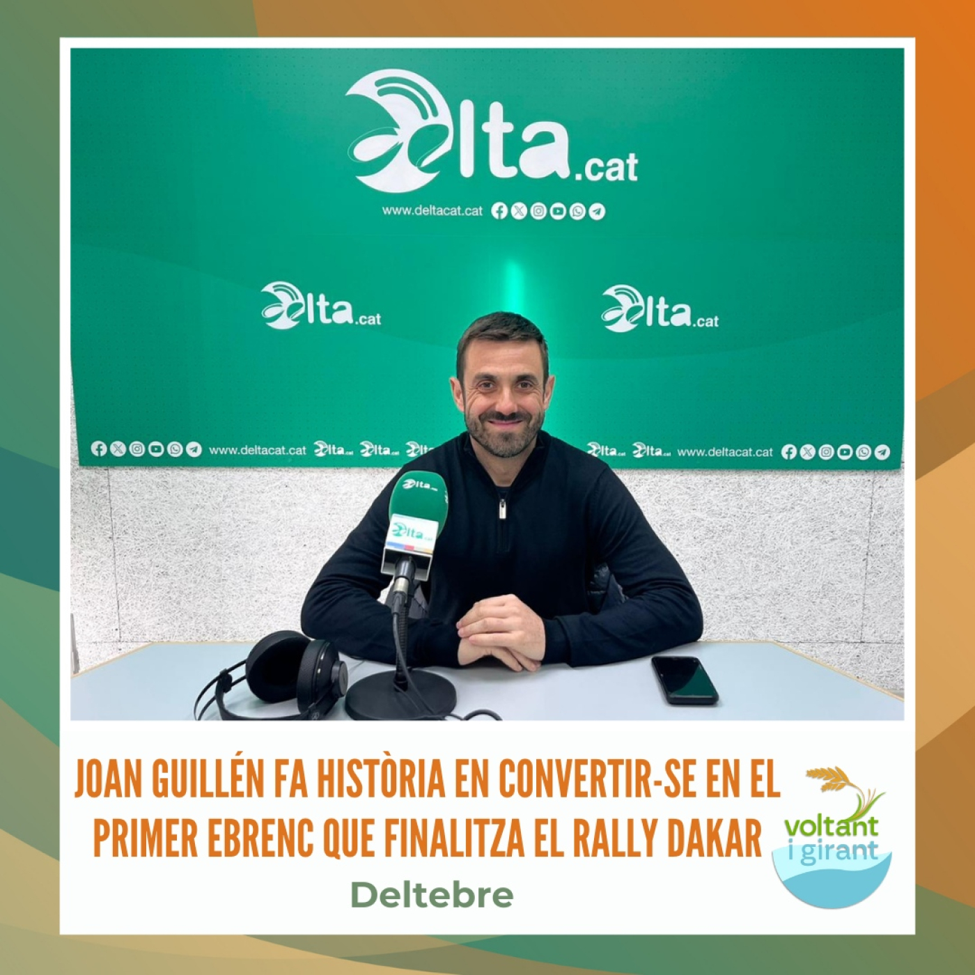 El deltebrenc Joan Guillén fa història en convertir-se en el primer ebrenc que finalitza el Rally Dakar episode artwork