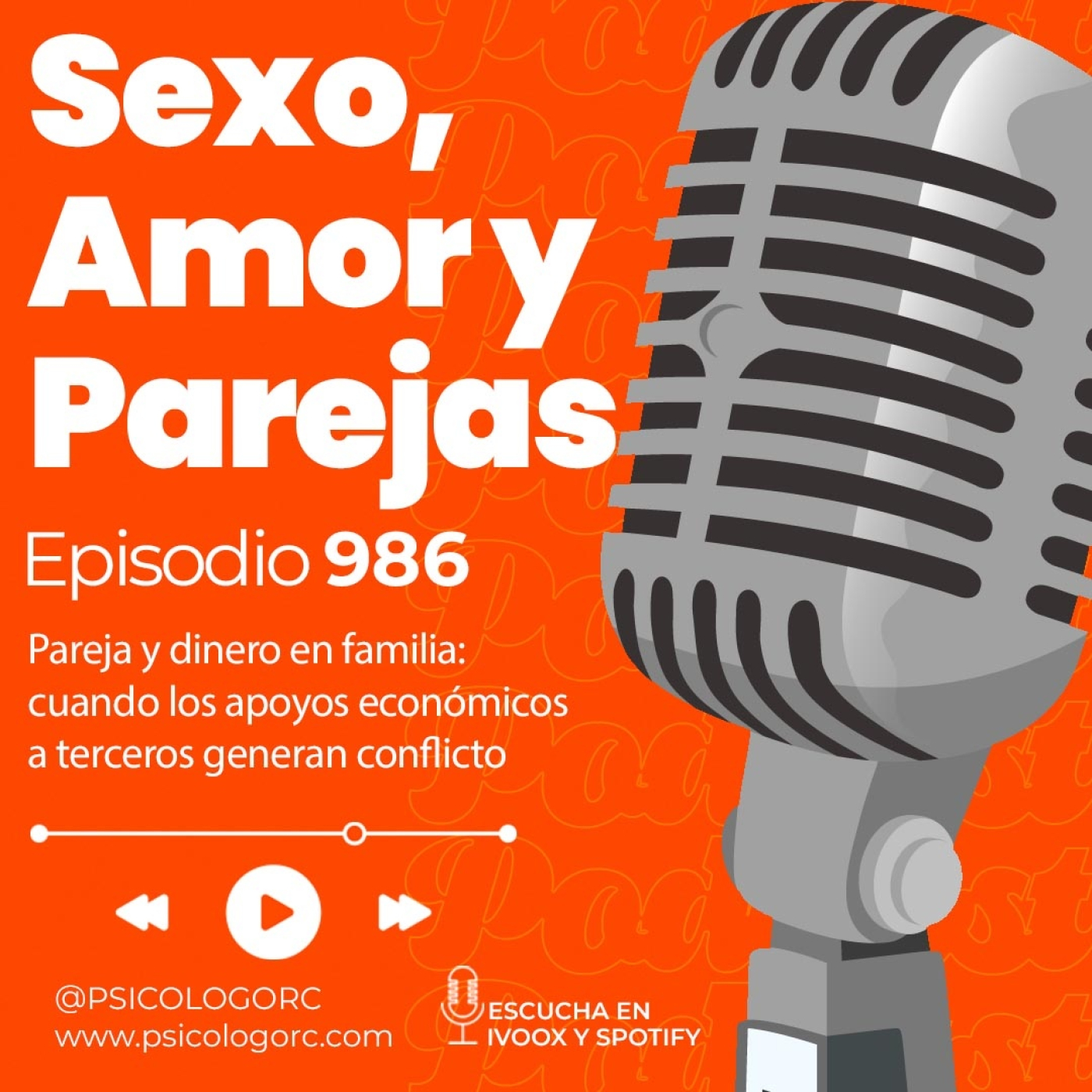 E986 Pareja y dinero en familia: cuando los apoyos económicos a terceros generan conflicto
