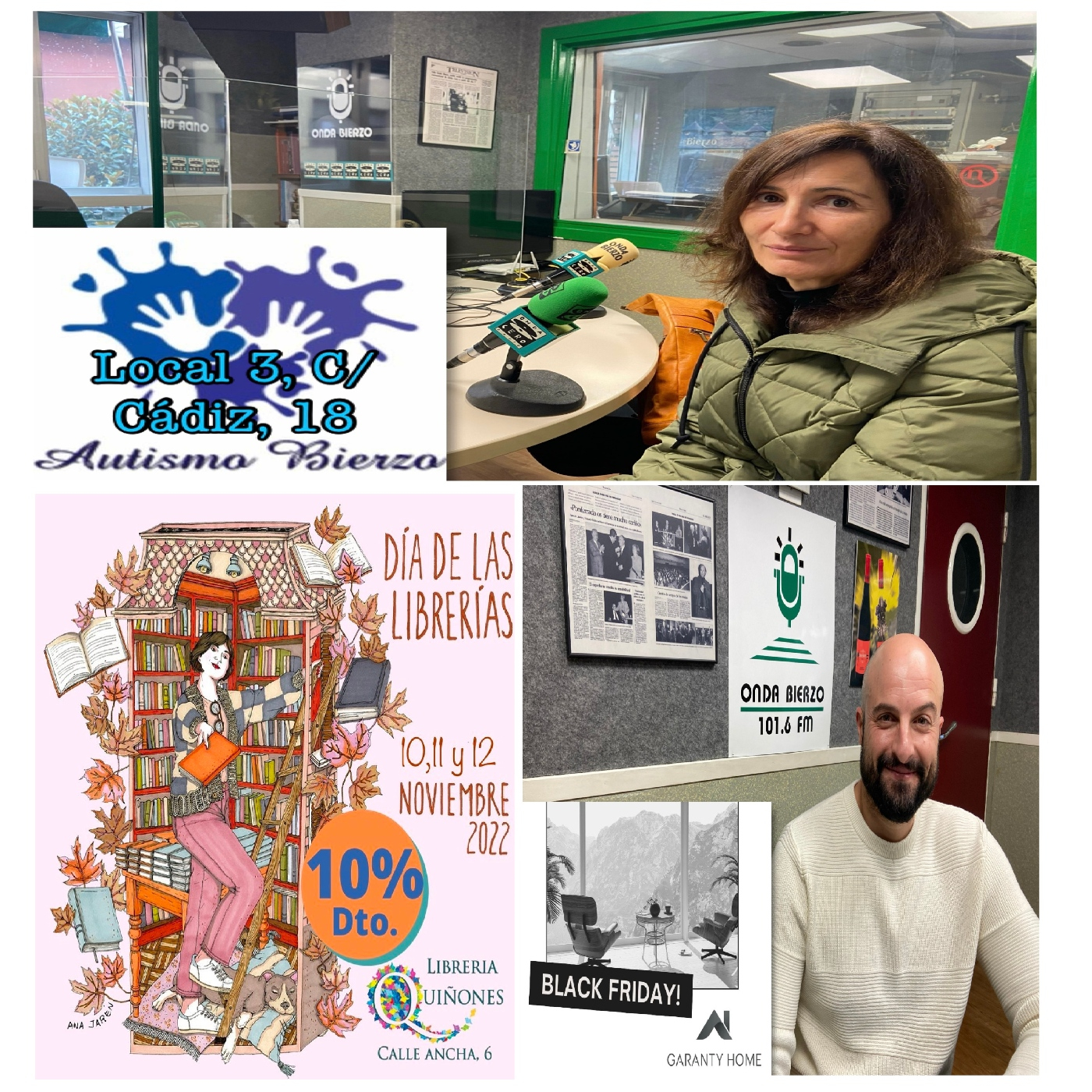 Magazine Onda Bierzo (Sonia y Silvia Linares) 11 noviembre 2022