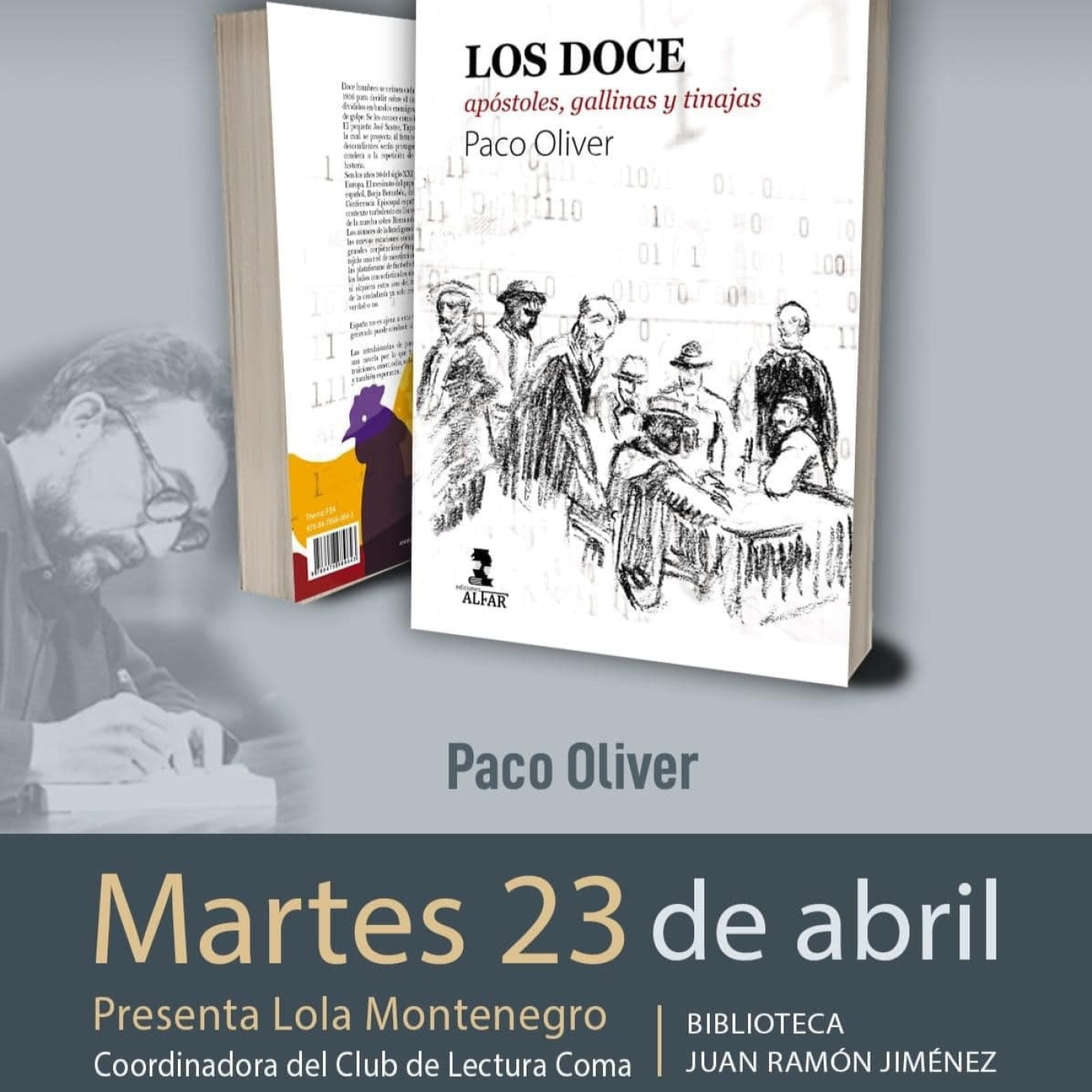 Etrevista al escritor Paco Oliver "LOS DOCE, Apóstoles, gallinas y tinajas" Biblioteca episode artwork