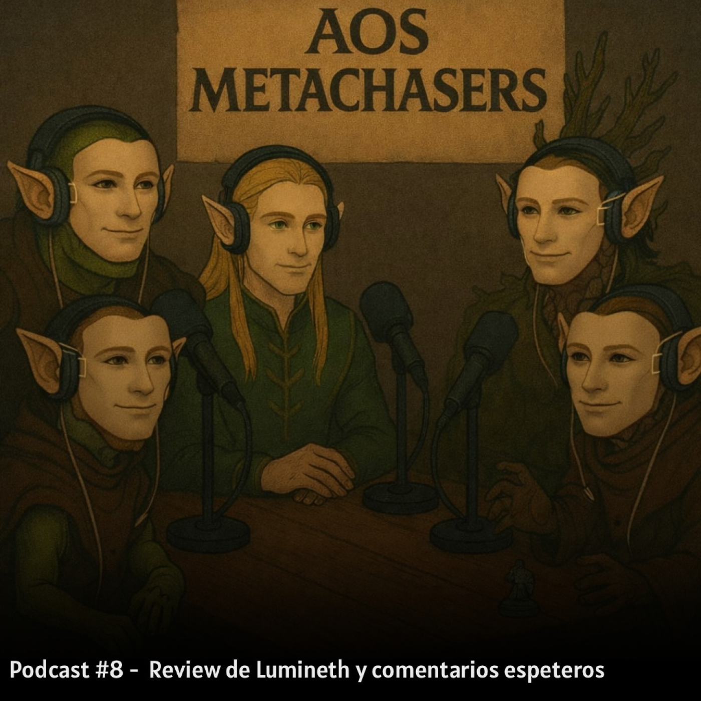 #8 Podcast AosMetachasers Review De Lumineth Y Comentarios Espeteros episode artwork