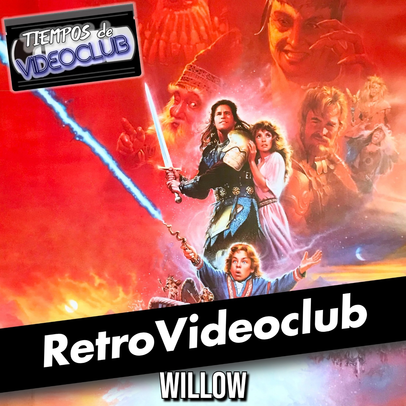 RETROVIDEOCLUB : Willow (1988) episode artwork
