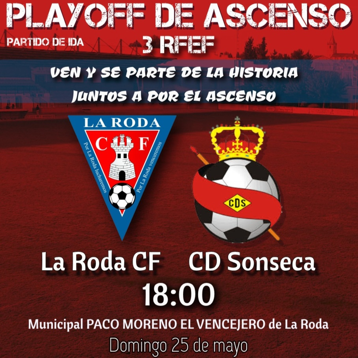 Actualidad de La Roda CF y previa PLAYOFF de ascenso (Partido de ida) (21-05-2025) episode artwork