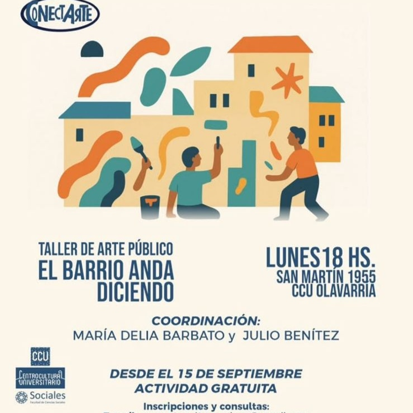 En Avenidas / María Delia Barbato / Taller "El barrio anda diciendo" episode artwork