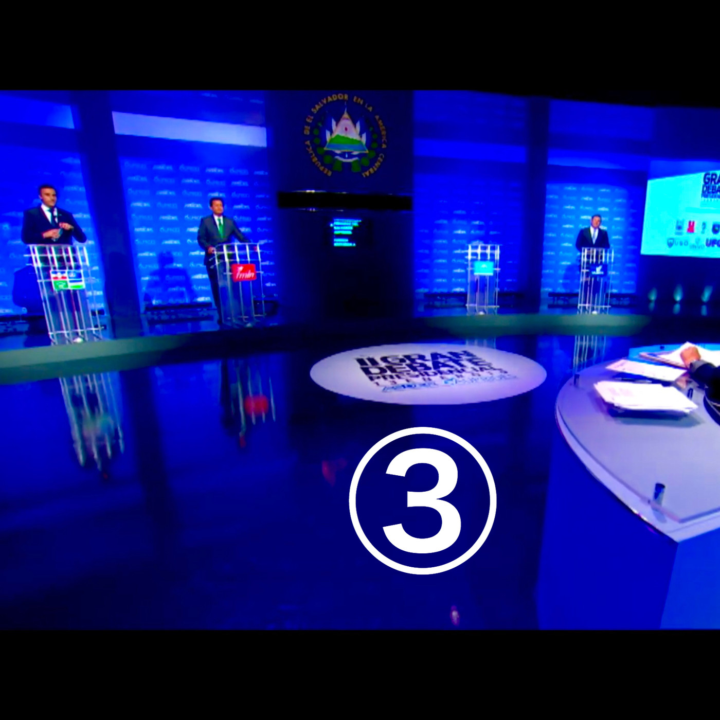 3-Debate-TRESCANDIDATOS presidenciales EL SALVADOR-13ENE2019 episode artwork