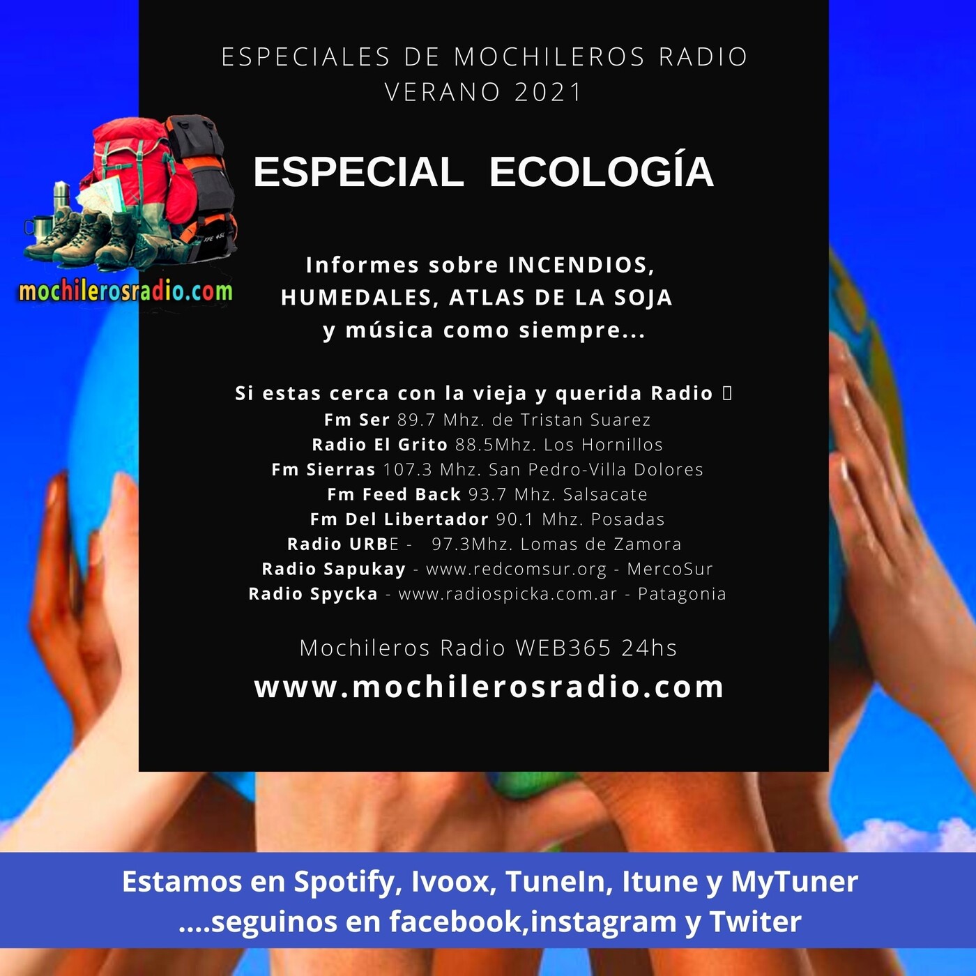 Mochileros 238 - Especial Ecología 12 de febrero episode artwork