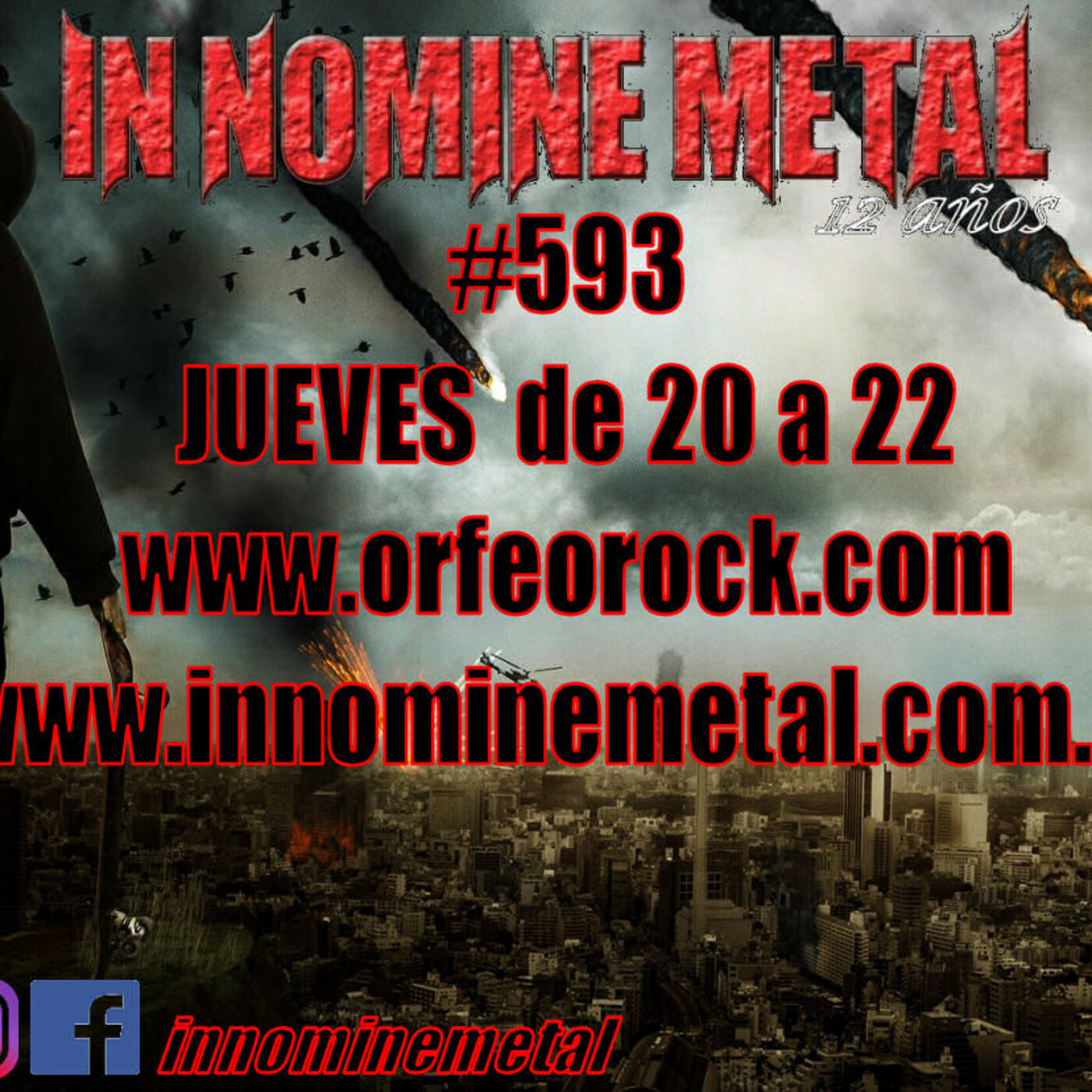 In Nomine Metal 593 - Jueves 30-09-2021 episode artwork