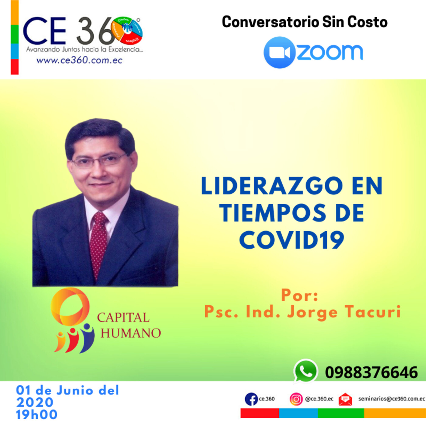Webinars hacia la Comunidad