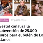 Pepe Sánchez reclama el pago por el trabajo del belén