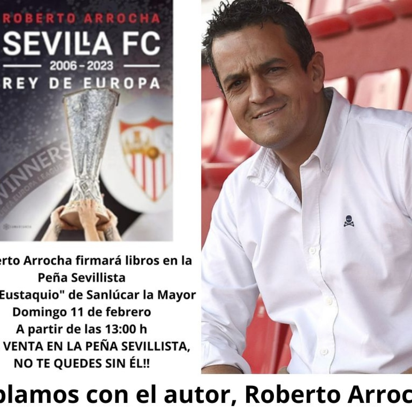 Hablamos con el autor del libro Roberto Arrocha en Solúcar Radio episode artwork