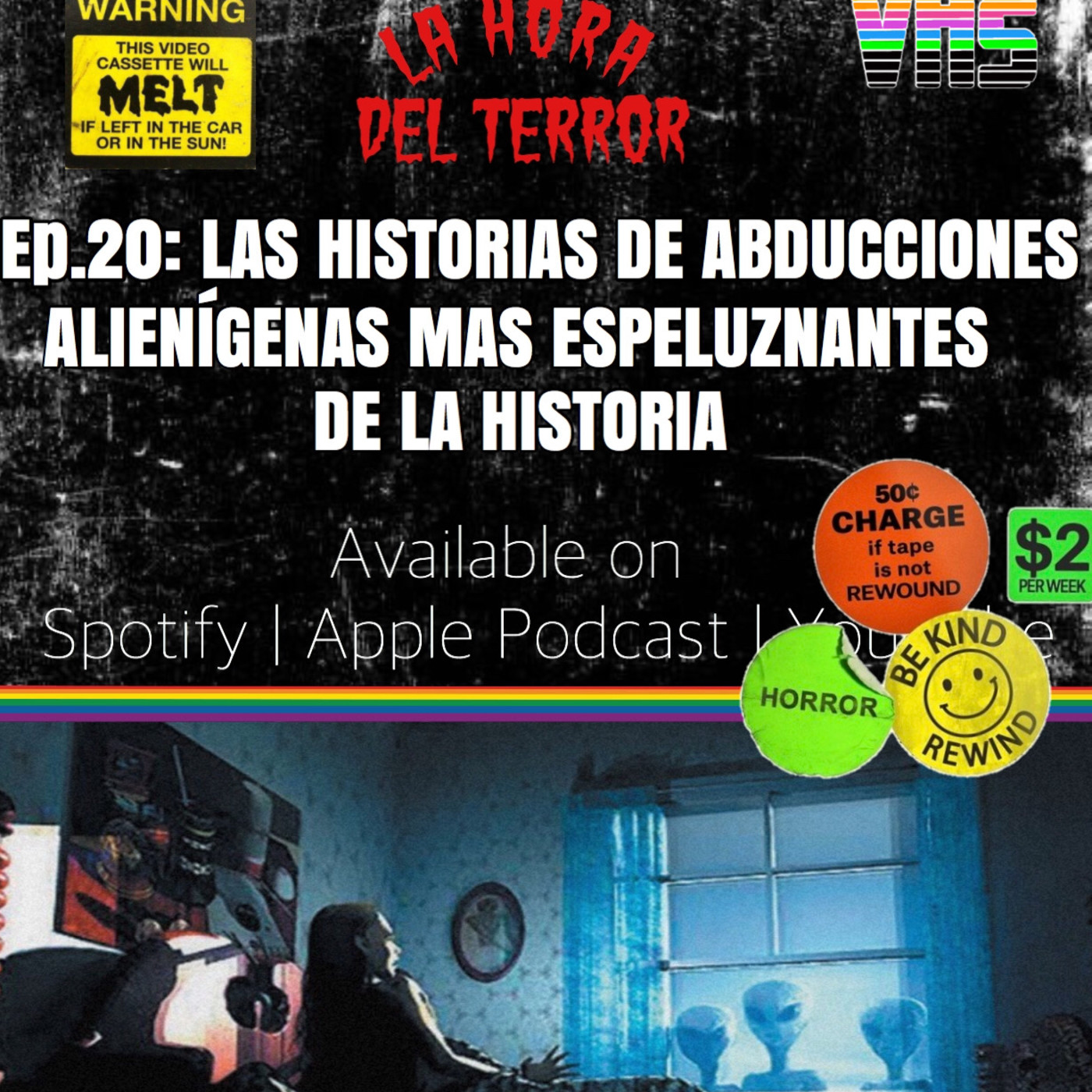 EP 20: LAS HISTORIAS DE ABDUCCIONES ALIENIGENAS MÁS ESPELUZNANTES DE LA HISTORIA |parte 1 episode artwork