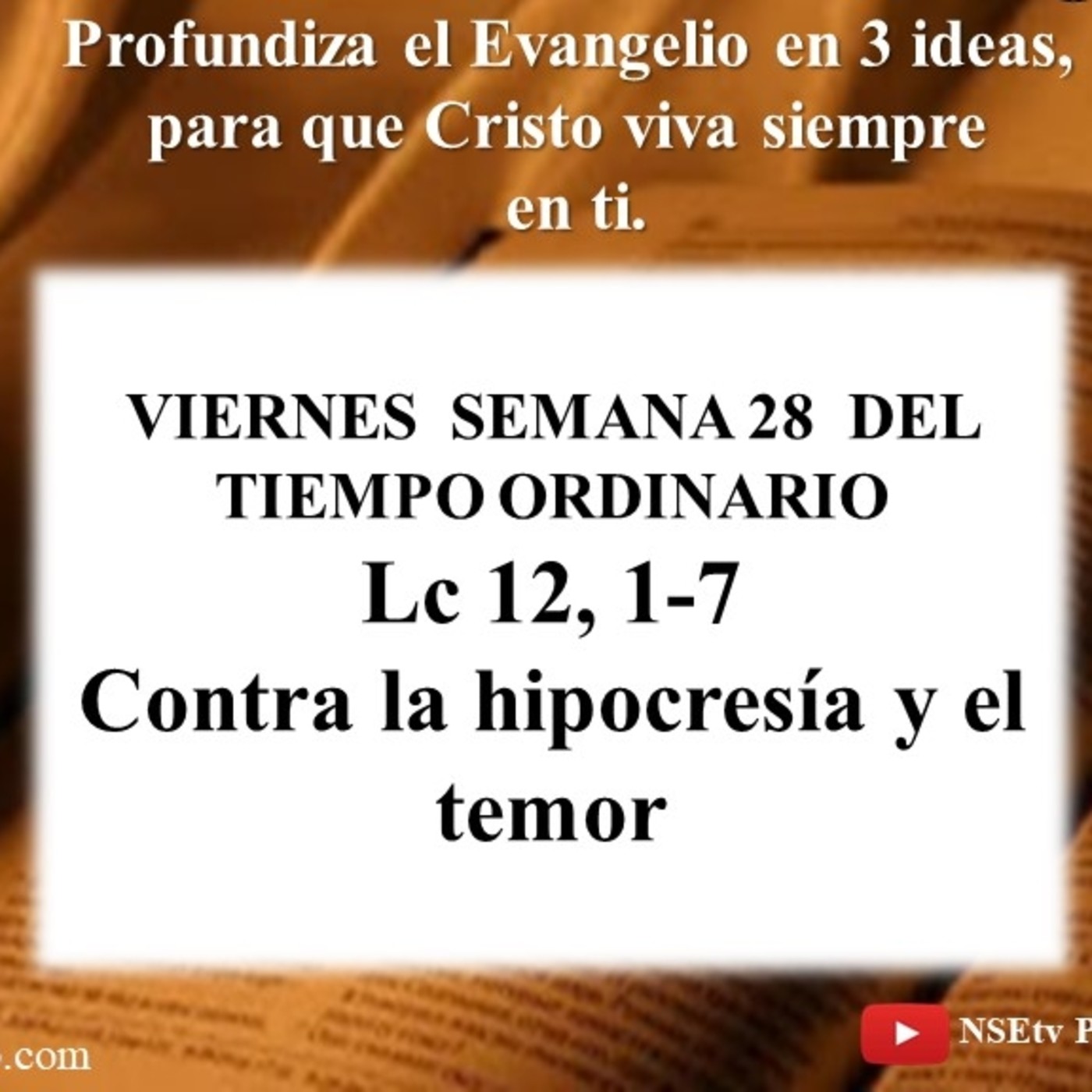 El 1, 2, 3 DEL EVANGELIO