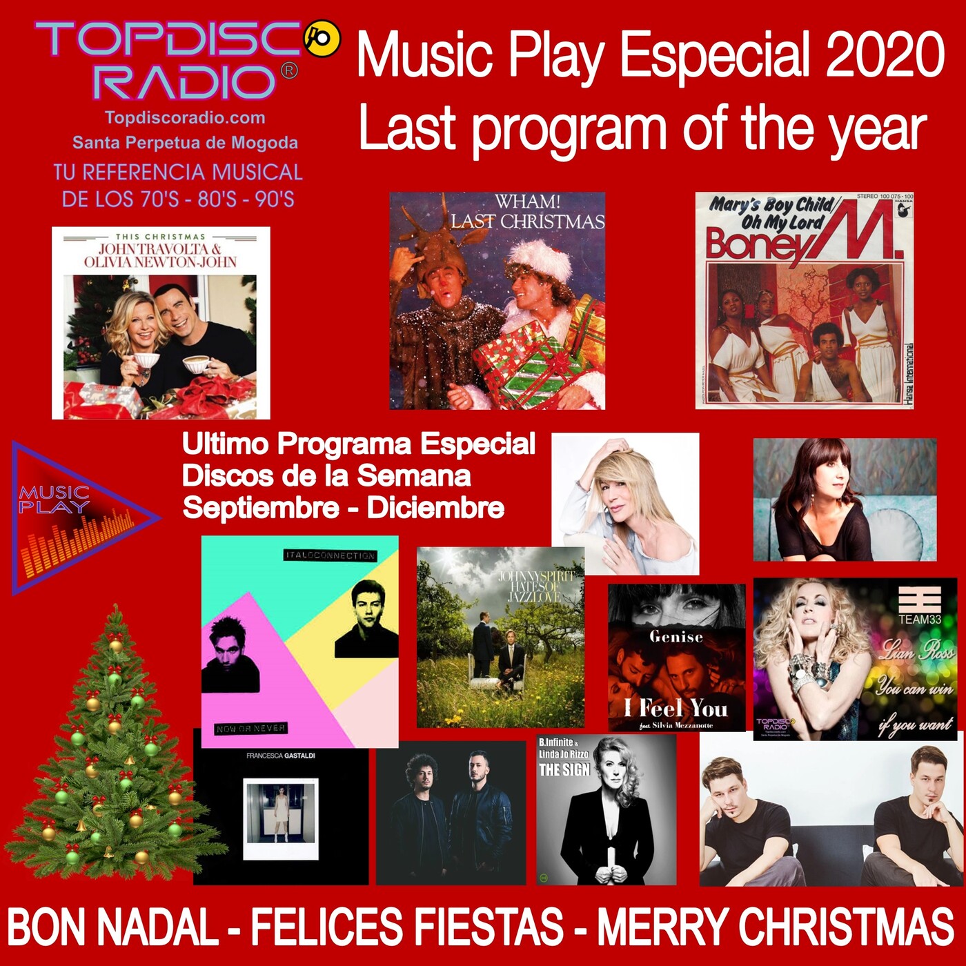 Music Play Especial The Last Program of the year 2020 - Discos de las semana Sep.Dic 2020 episode artwork